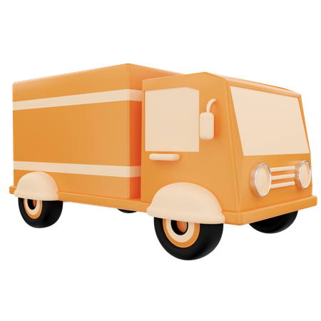 Camion delle consegne  3D Icon