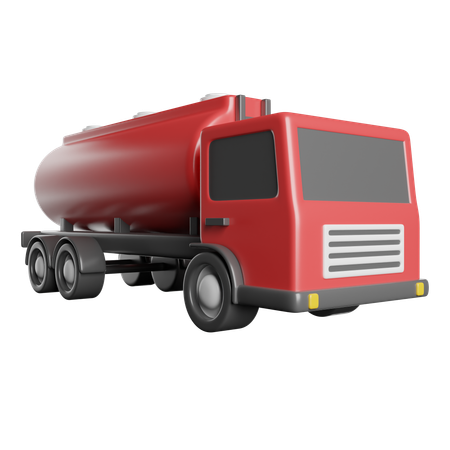 Camion pétrolier  3D Icon