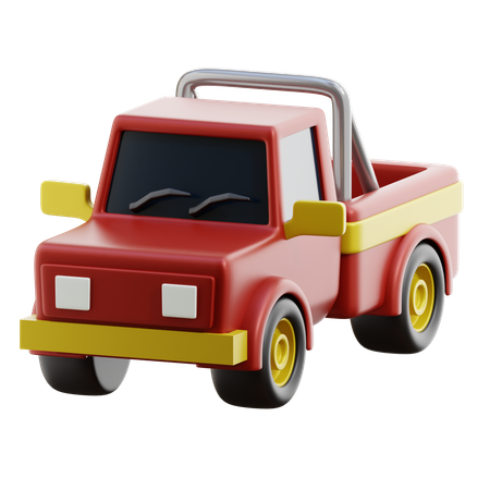 Camionnette  3D Icon