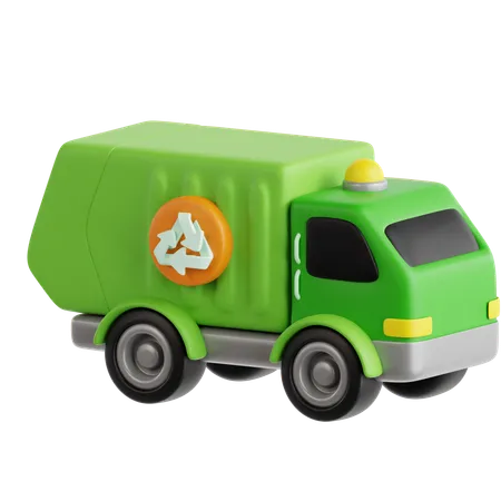 Camion poubelle  3D Icon