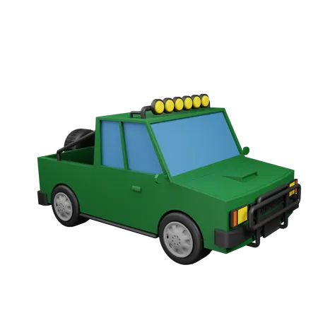 Camion tout-terrain  3D Icon