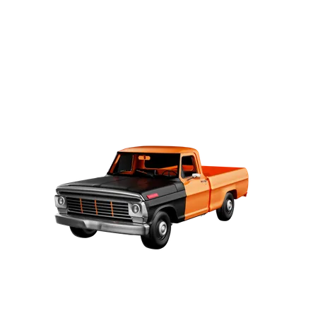 Camion antiguo  3D Icon