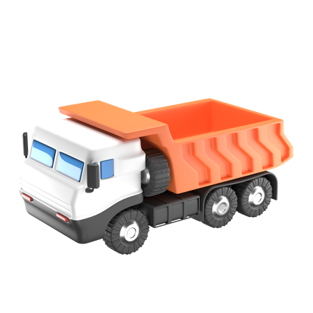 Camión de la basura  3D Icon