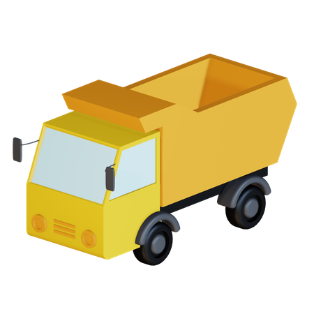 Camión volquete  3D Icon