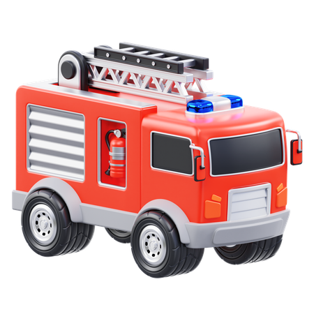 Camiones de bomberos  3D Icon