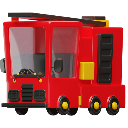 Camiones de bomberos  3D Icon