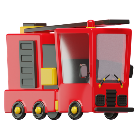 Camiones de bomberos  3D Icon