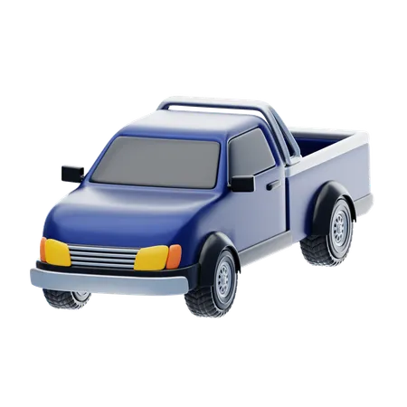 Camioneta  3D Icon