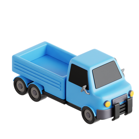 Camioneta  3D Icon