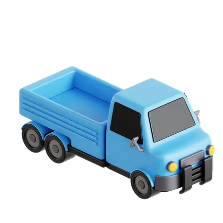 Camioneta  3D Icon