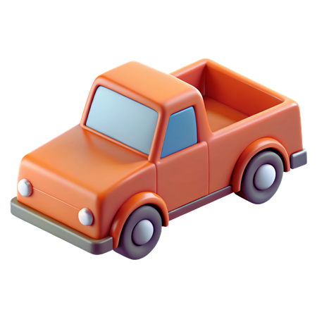 Camioneta  3D Icon