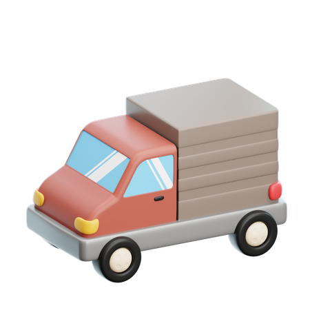 Camioneta 2  3D Icon
