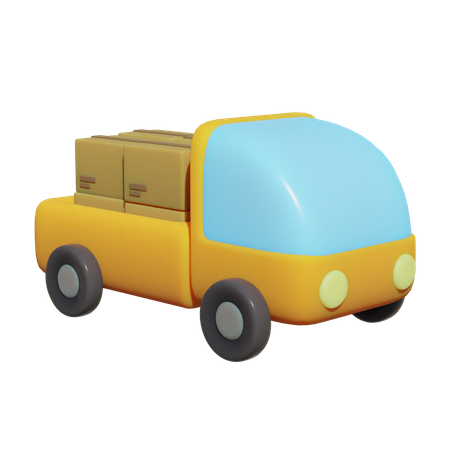 Camioneta  3D Illustration