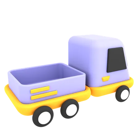 Camioneta  3D Icon