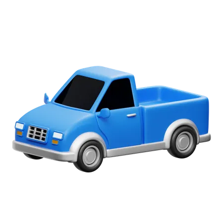 Camioneta  3D Icon