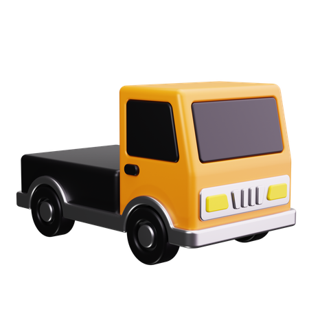 Camioneta  3D Icon