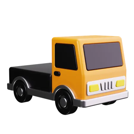 Camioneta  3D Icon