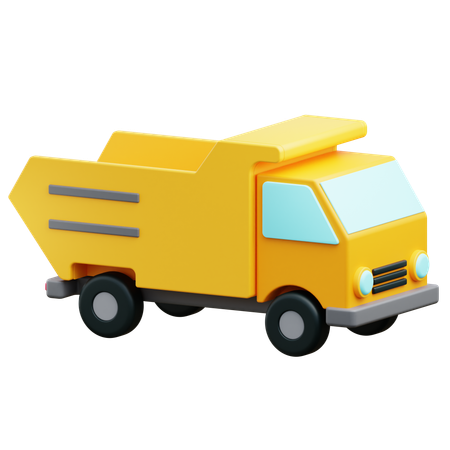 Camioneta recogida  3D Icon