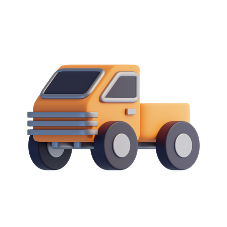 Pick-up  3D Icon