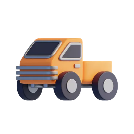 Pick-up  3D Icon