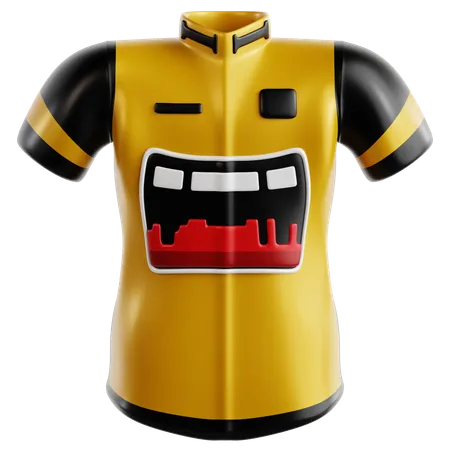 Camisa amarela  3D Icon