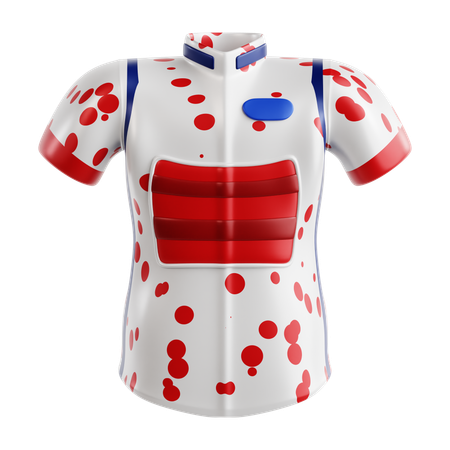 Camisa de bolinhas  3D Icon