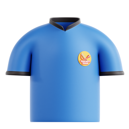 Camisa de críquete  3D Icon