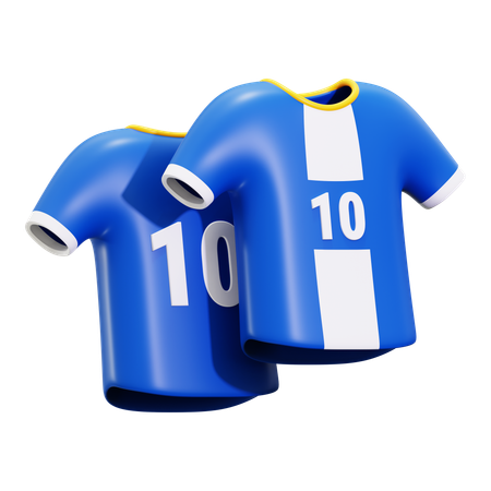 Camisa de futebol  3D Icon