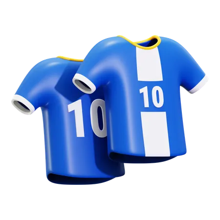 Camisa de futebol  3D Icon