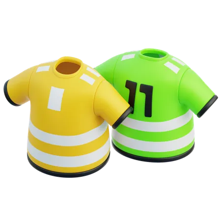 Camisa de futebol  3D Icon