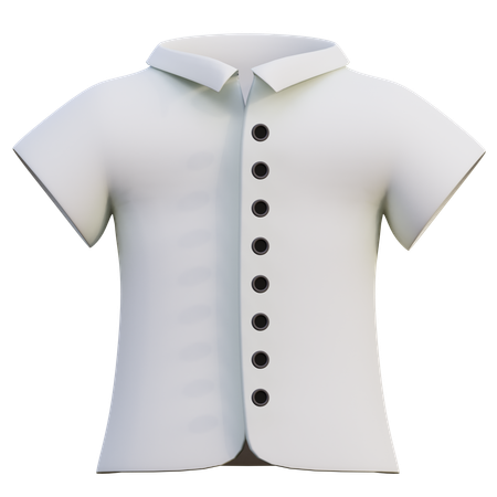 Camisa de manga curta  3D Icon