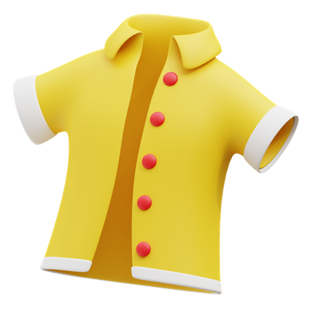 Camisa de playa  3D Icon