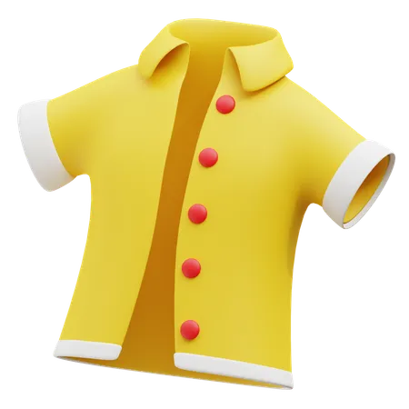 Camisa de playa  3D Icon