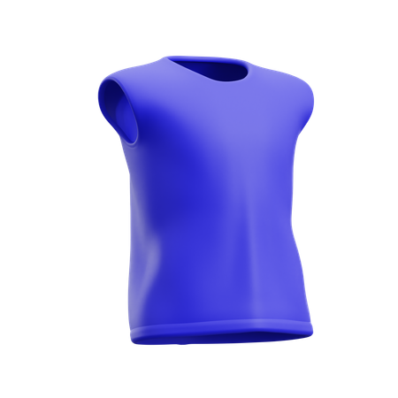 Camisa sin mangas  3D Icon