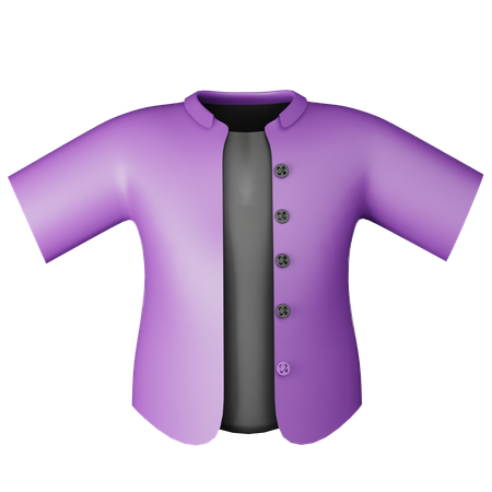 Camisa de verano  3D Icon