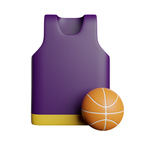 Camiseta de basquete  3D Icon