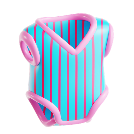 Camisa de bebé  3D Icon