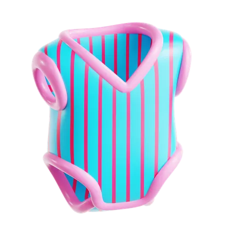 Camisa de bebé  3D Icon