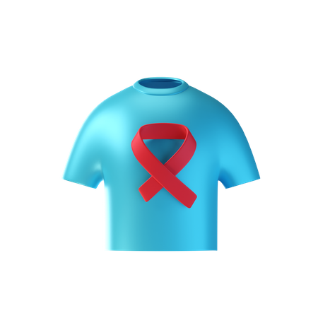 Camiseta de concientización sobre el cáncer  3D Icon