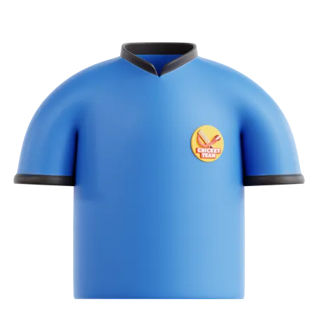 Camiseta de cricket  3D Icon