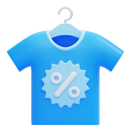 Camiseta de descuento  3D Icon