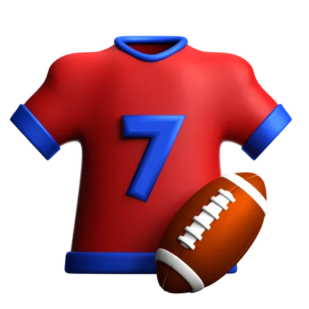 Camiseta de futbol  3D Icon