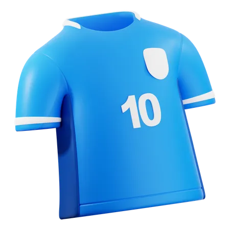 Camiseta de fútbol  3D Icon