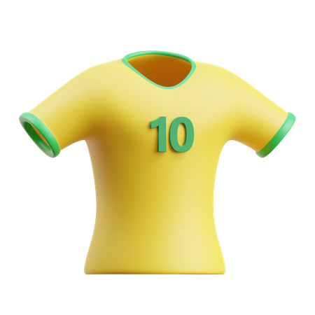 Camiseta de fútbol  3D Icon