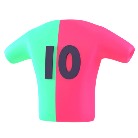 Camiseta de fútbol  3D Icon