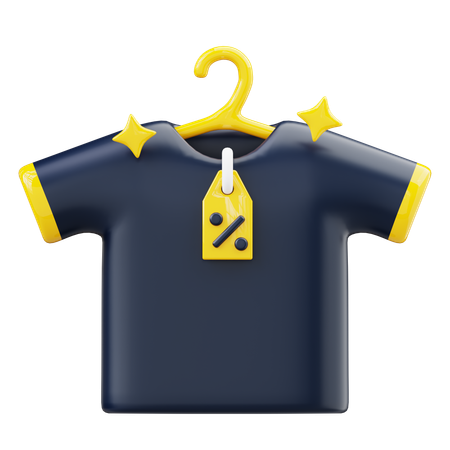 Camiseta de descuento  3D Icon