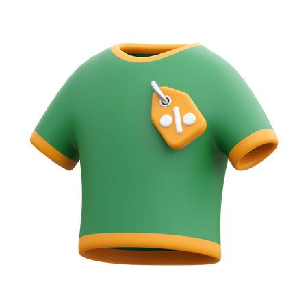 Camiseta de descuento  3D Icon