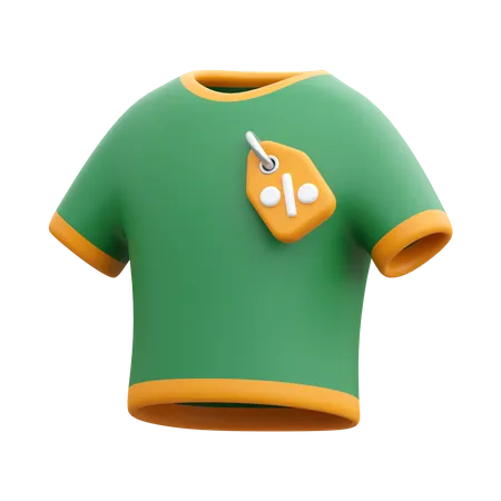 Camiseta de descuento  3D Icon