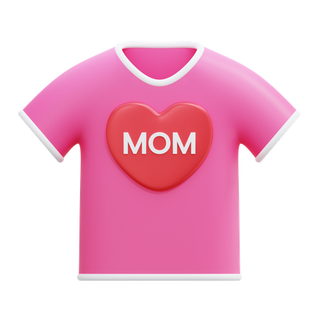 Camiseta del día de la madre  3D Icon