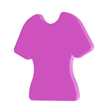 Camiseta menina  3D Icon